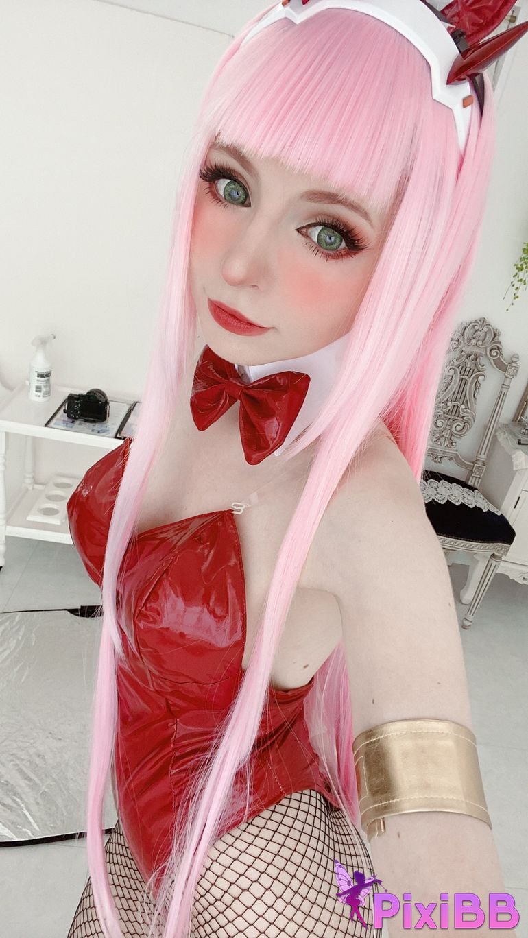 Cosplay Peach milky ZeroTwo PixiBB.COM 034