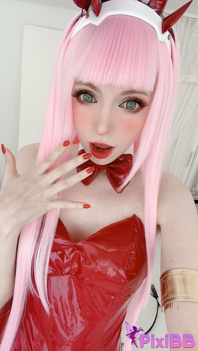 Cosplay Peach milky ZeroTwo PixiBB.COM 036