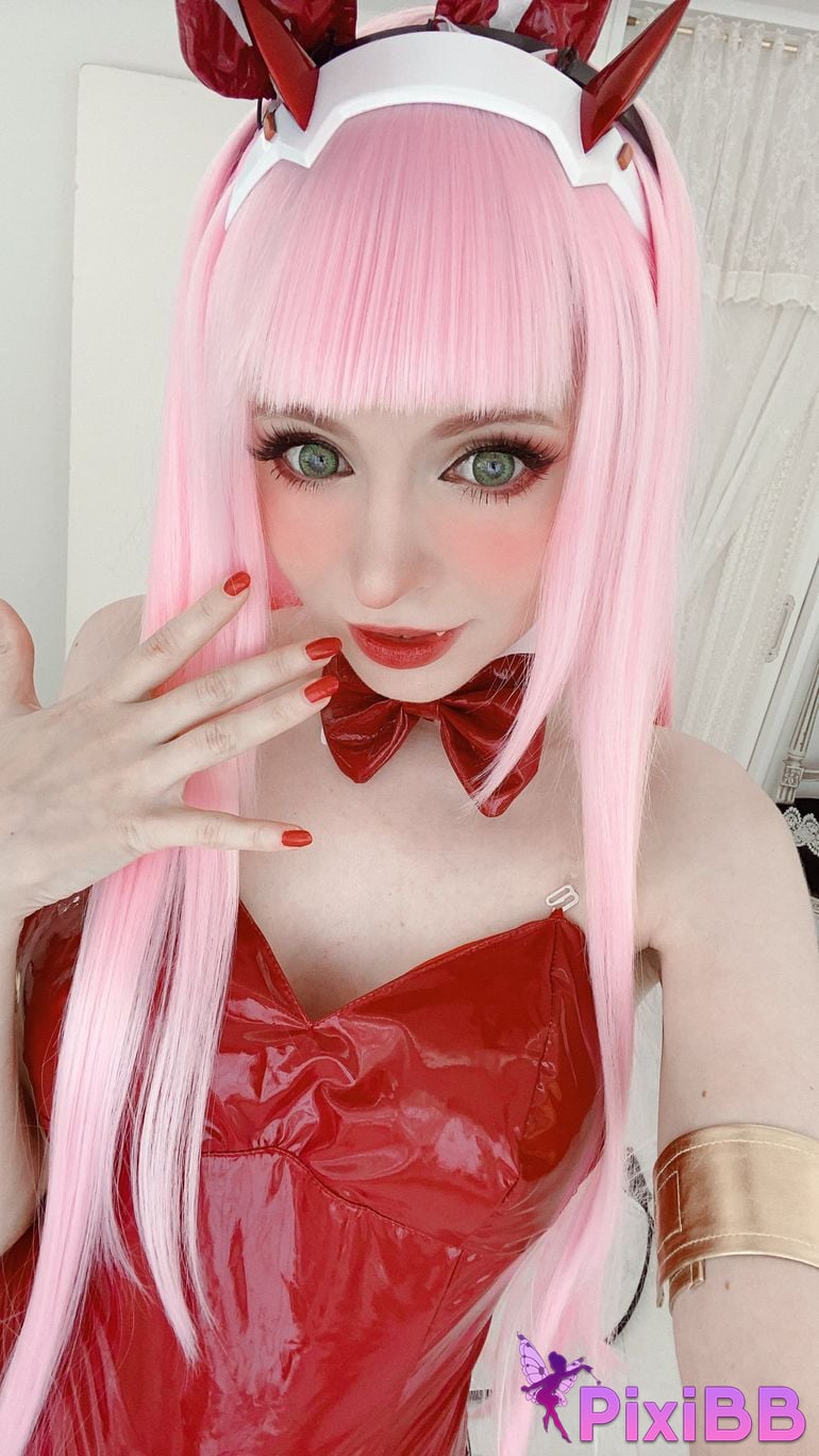 Cosplay Peach milky ZeroTwo PixiBB.COM 037