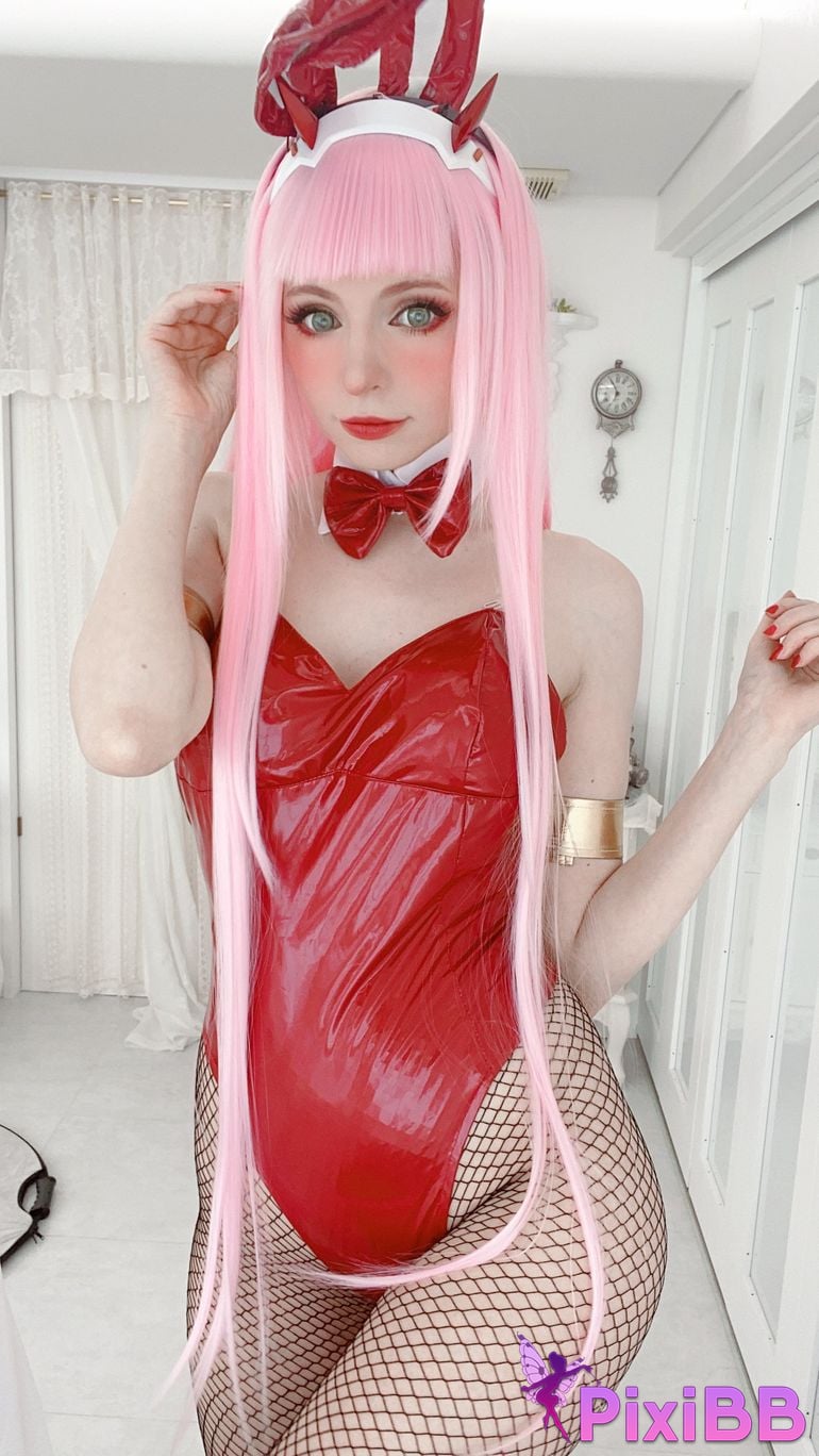 Cosplay Peach milky ZeroTwo PixiBB.COM 041