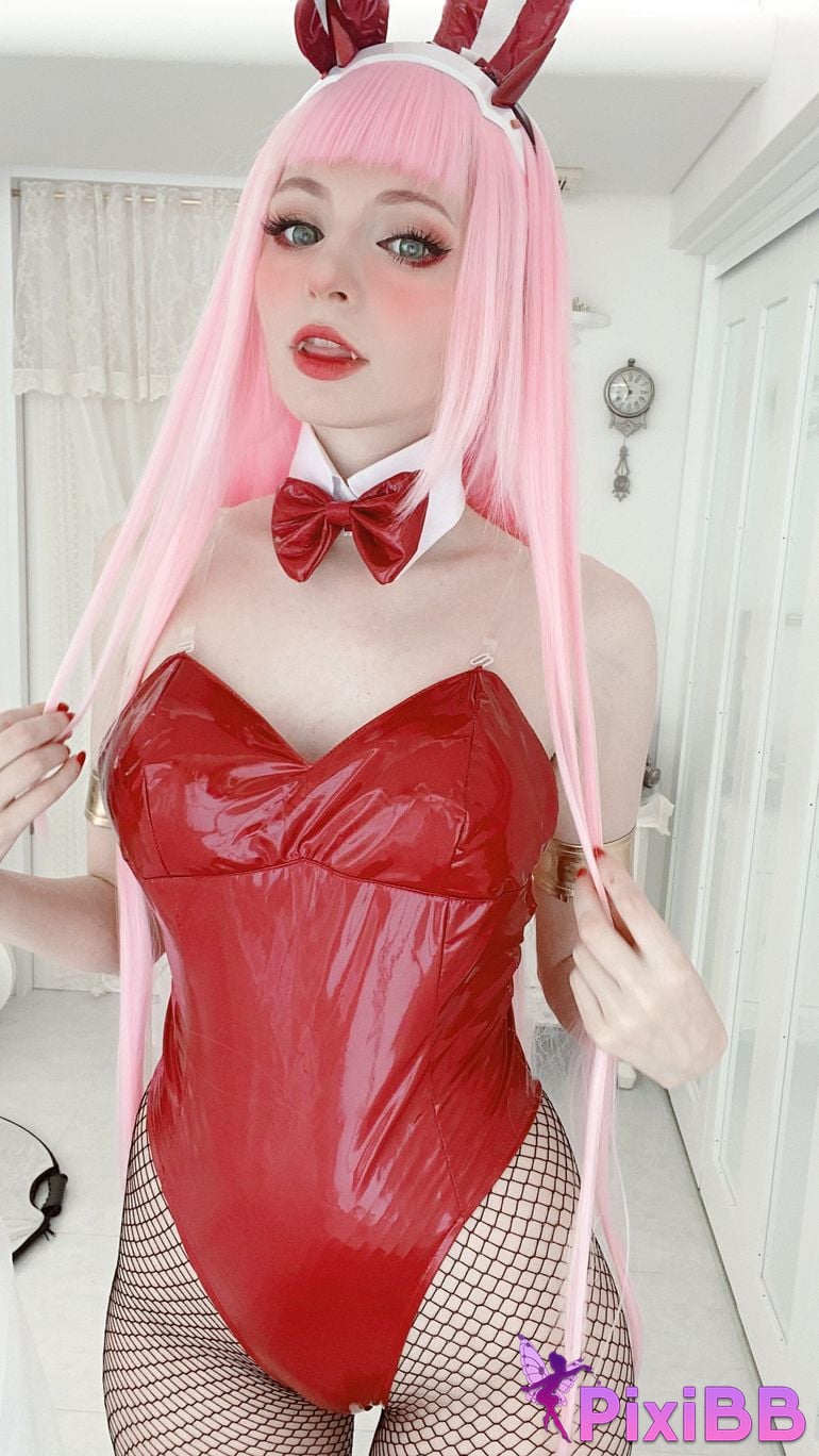 Cosplay Peach milky ZeroTwo PixiBB.COM 043