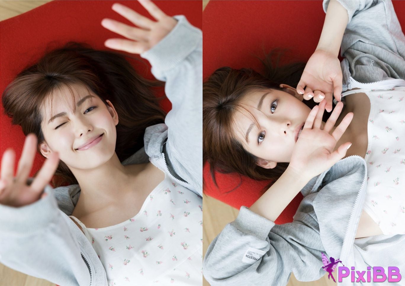 Japanese Idol Riho Nakamura YJ Photobook Attention Please PixiBB.COM 003