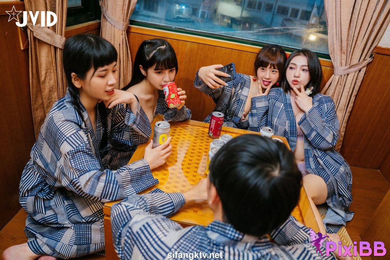 JVID Jie mi Juice and Ya jie and Yue tai ni Tiny and Cha li PixiBB.COM 033