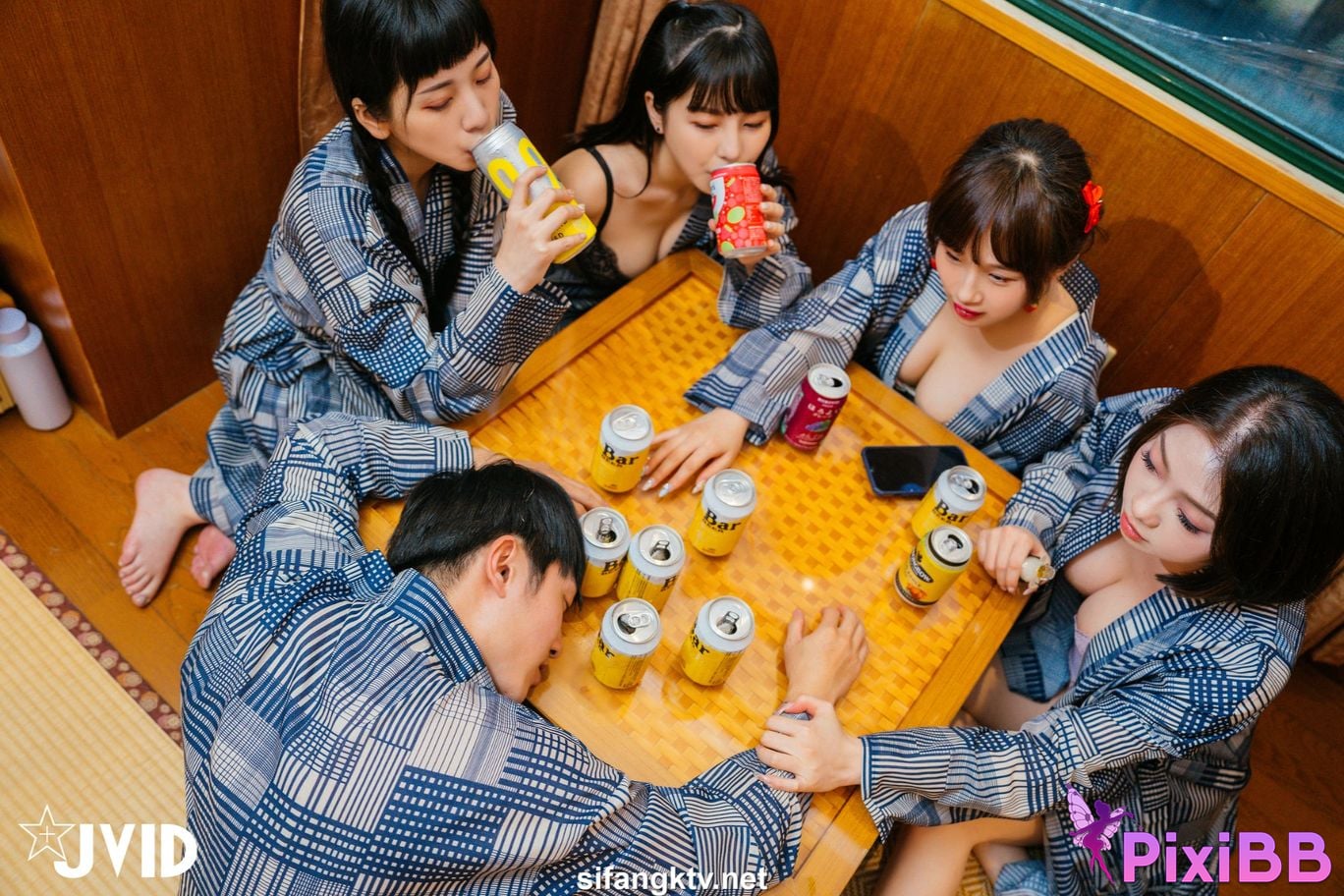 JVID Jie mi Juice and Ya jie and Yue tai ni Tiny and Cha li PixiBB.COM 096