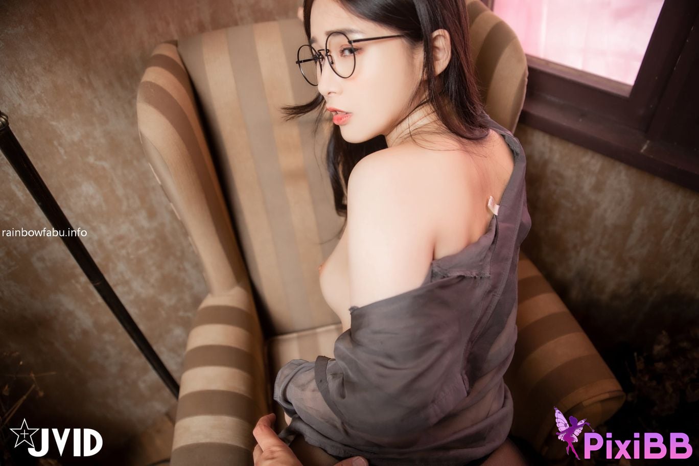 JVID Jamie Juice Na Zhu Ren Xin Ai Xiao Xiong Zi Wei Bei Fa Xian juice Jamie maid Chen Shan si wa duo zhong xiang shou PixiBB.COM 020