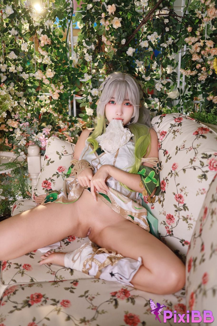 Cosplay Mumu Momo Genshin Nozaiji PixiBB.COM 003