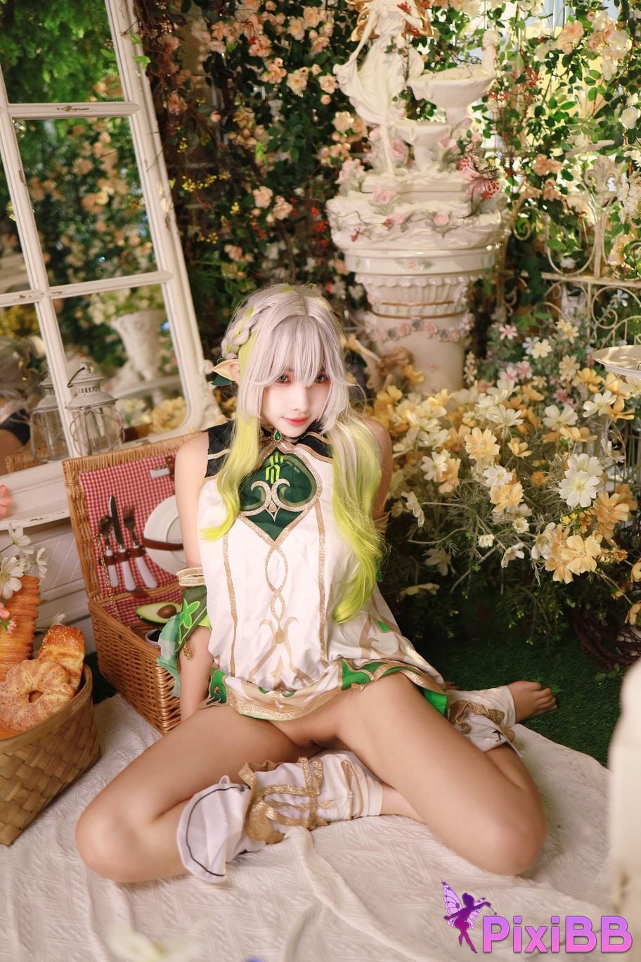 Cosplay Mumu Momo Genshin Nozaiji PixiBB.COM 005