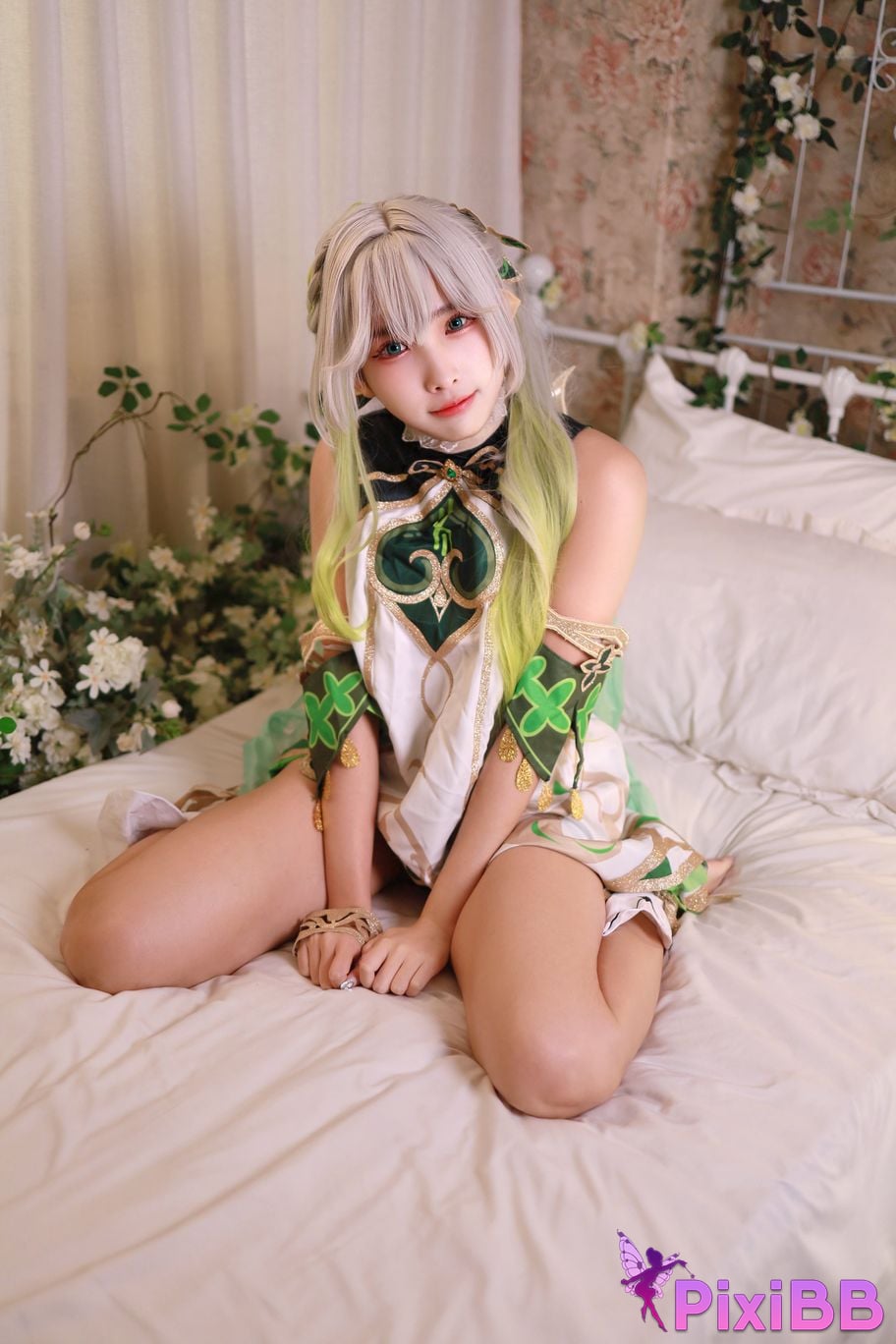 Cosplay Mumu Momo Genshin Nozaiji PixiBB.COM 011