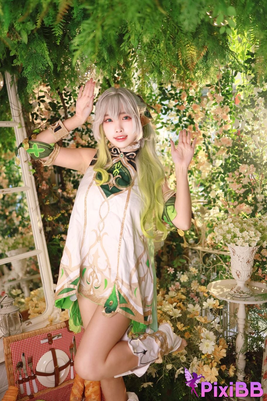 Cosplay Mumu Momo Genshin Nozaiji PixiBB.COM 017