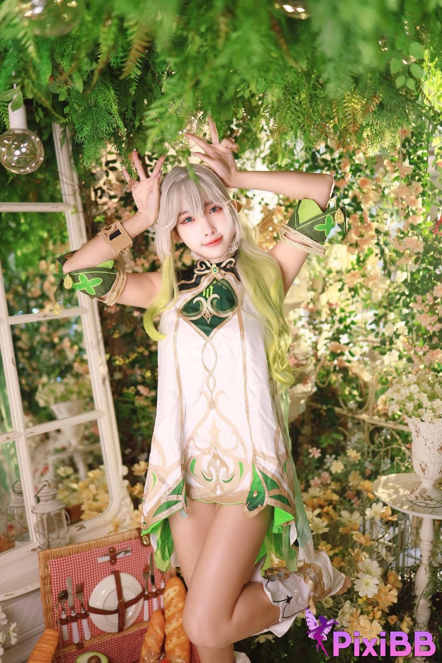 Cosplay Mumu Momo Genshin Nozaiji PixiBB.COM 018