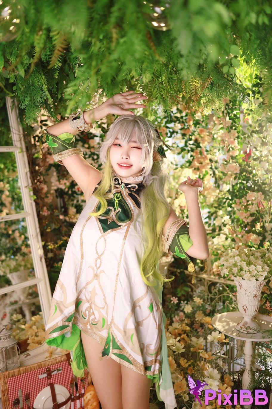 Cosplay Mumu Momo Genshin Nozaiji PixiBB.COM 019