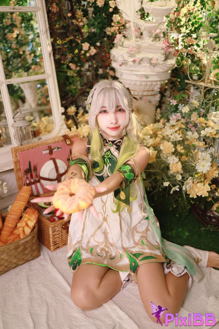 Cosplay Mumu Momo Genshin Nozaiji PixiBB.COM 021