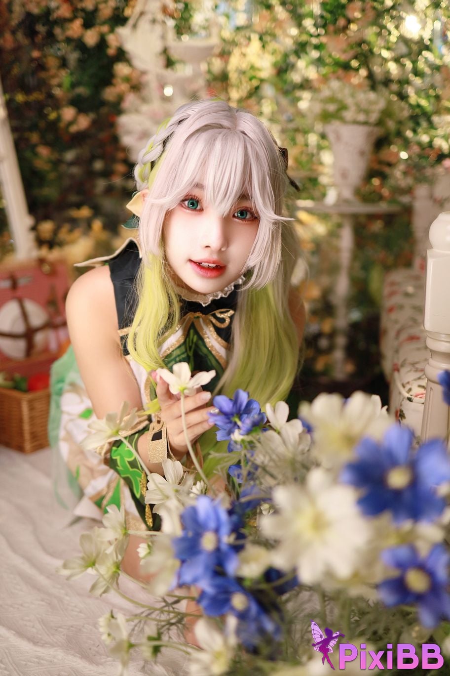 Cosplay Mumu Momo Genshin Nozaiji PixiBB.COM 028