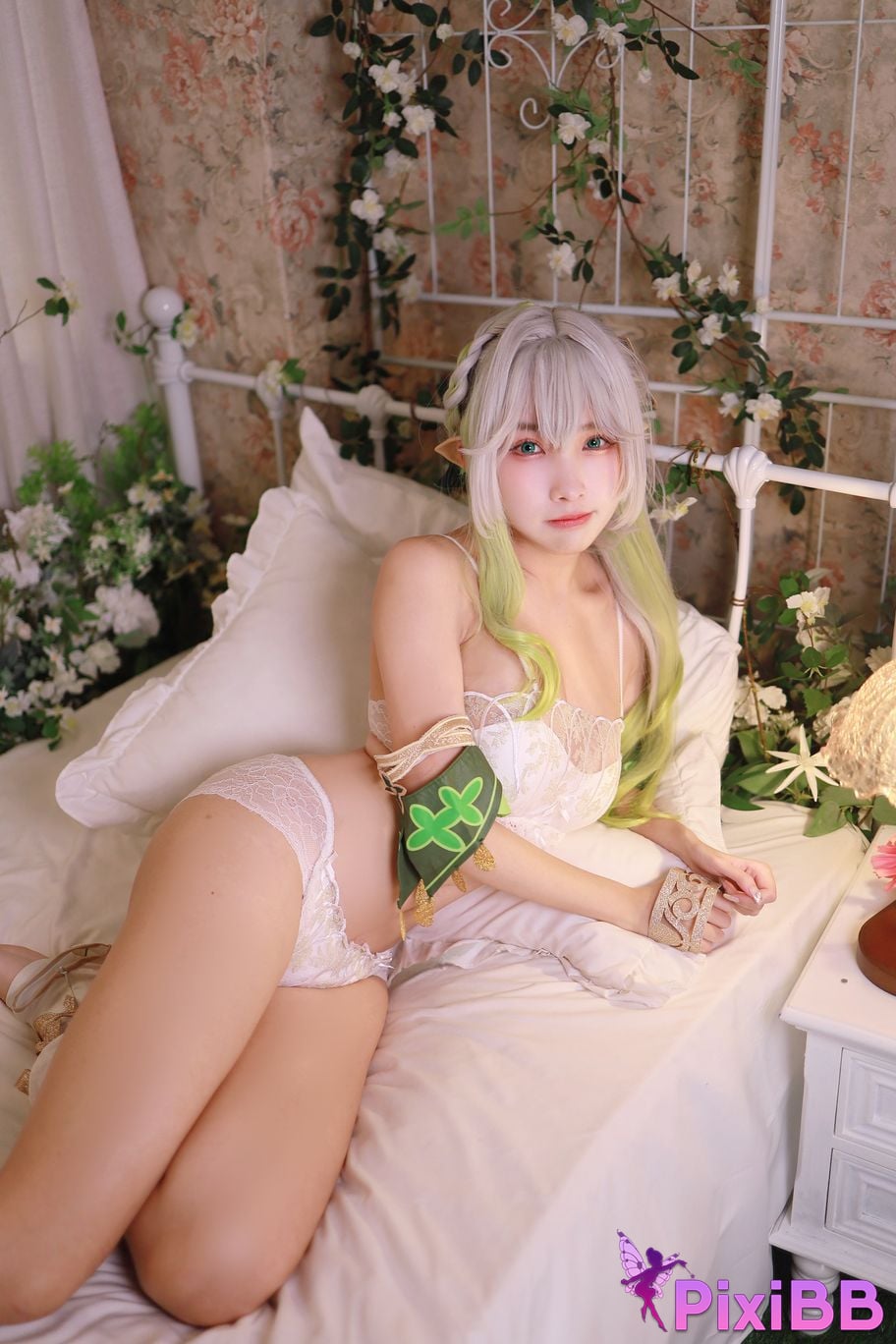 Cosplay Mumu Momo Genshin Nozaiji PixiBB.COM 040