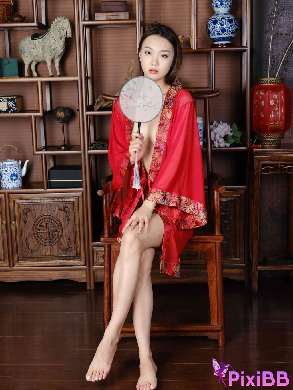 Private Photoshoot Ke Ling Sexy model and glamorous goddess S level full scale private photo shoot PixiBB.COM 387