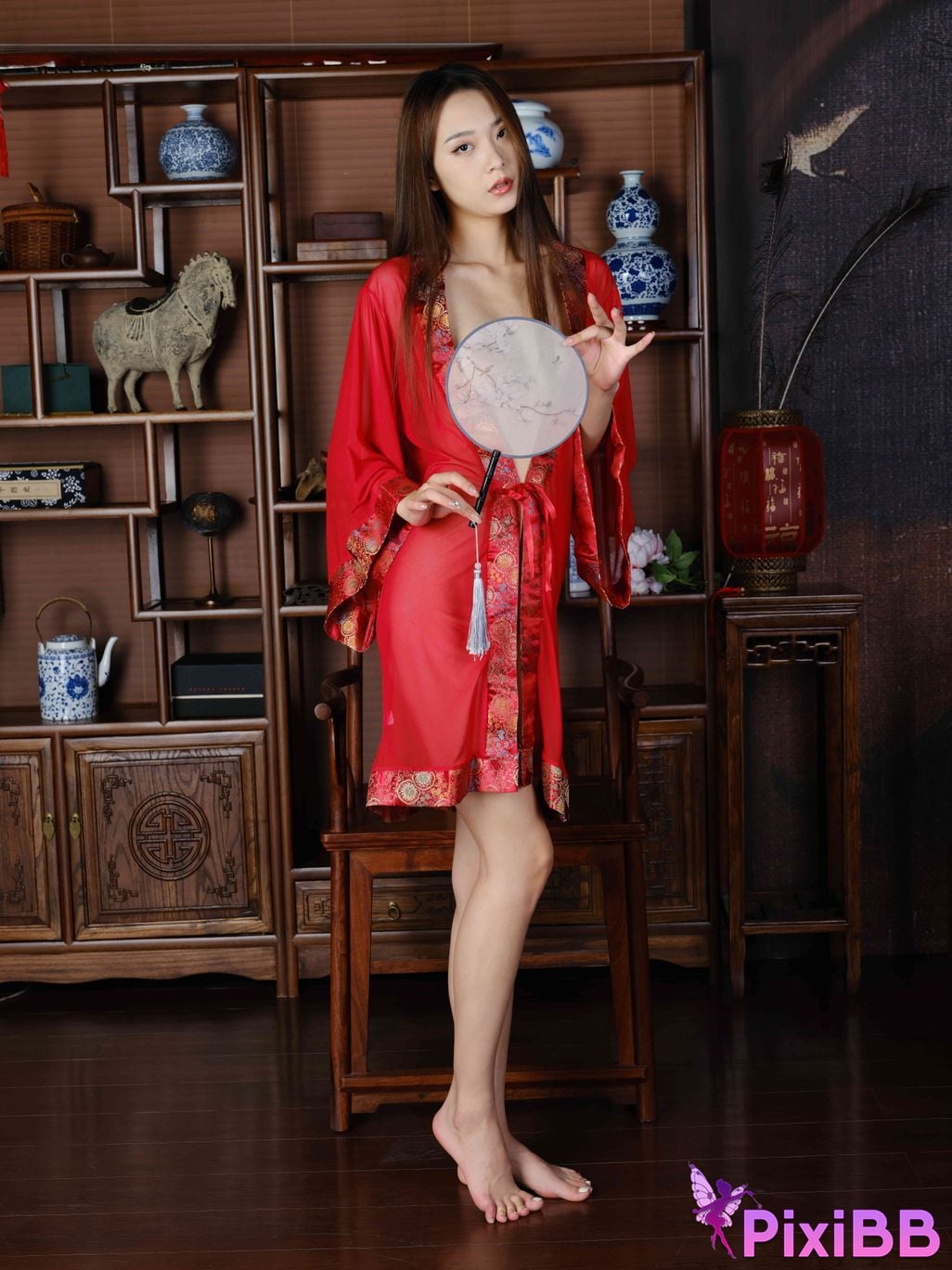 Private Photoshoot Ke Ling Sexy model and glamorous goddess S level full scale private photo shoot PixiBB.COM 396