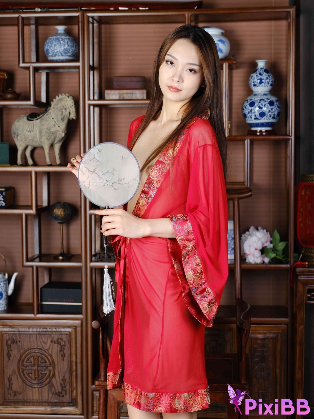 Private Photoshoot Ke Ling Sexy model and glamorous goddess S level full scale private photo shoot PixiBB.COM 401