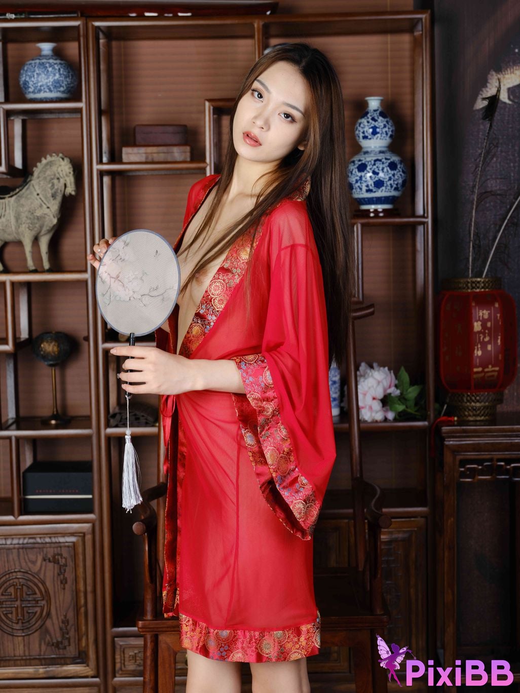 Private Photoshoot Ke Ling Sexy model and glamorous goddess S level full scale private photo shoot PixiBB.COM 402