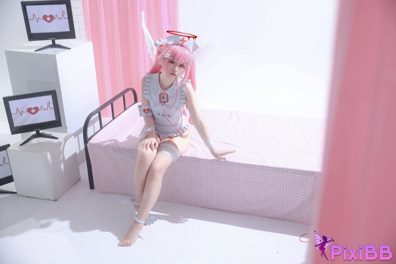 Cosplay G44 will not be injured trainee nurse see love on a moonlit night PixiBB.COM 005