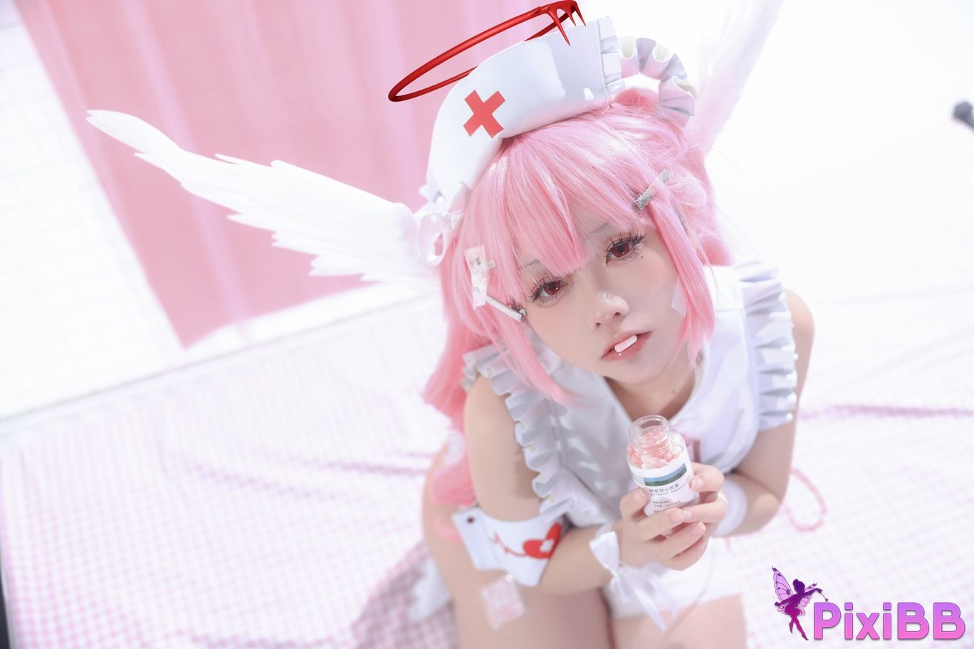 Cosplay G44 will not be injured trainee nurse see love on a moonlit night PixiBB.COM 013