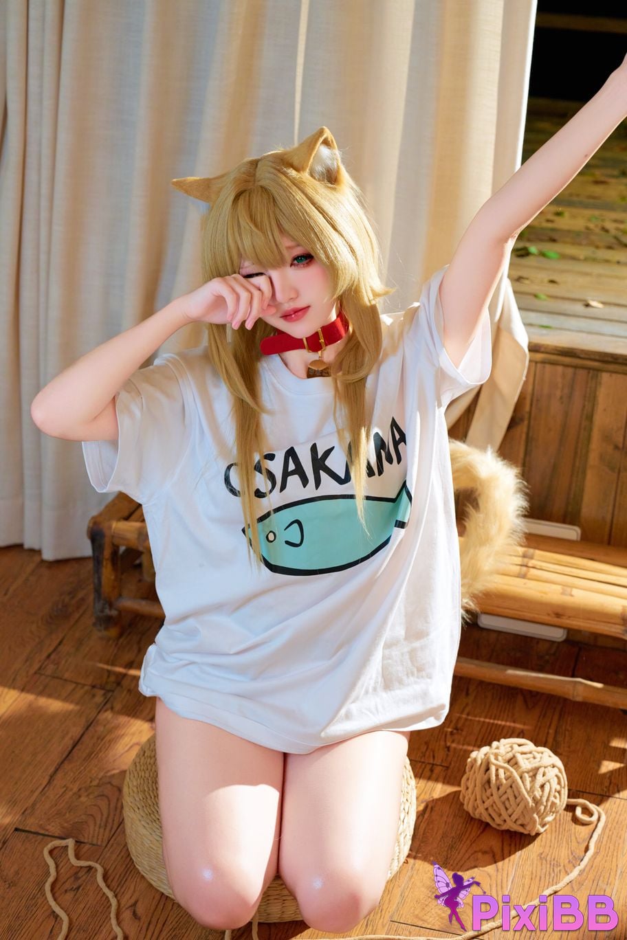 Cosplay Ah Hung kaOri Cat Soybean Powder PixiBB.COM 002