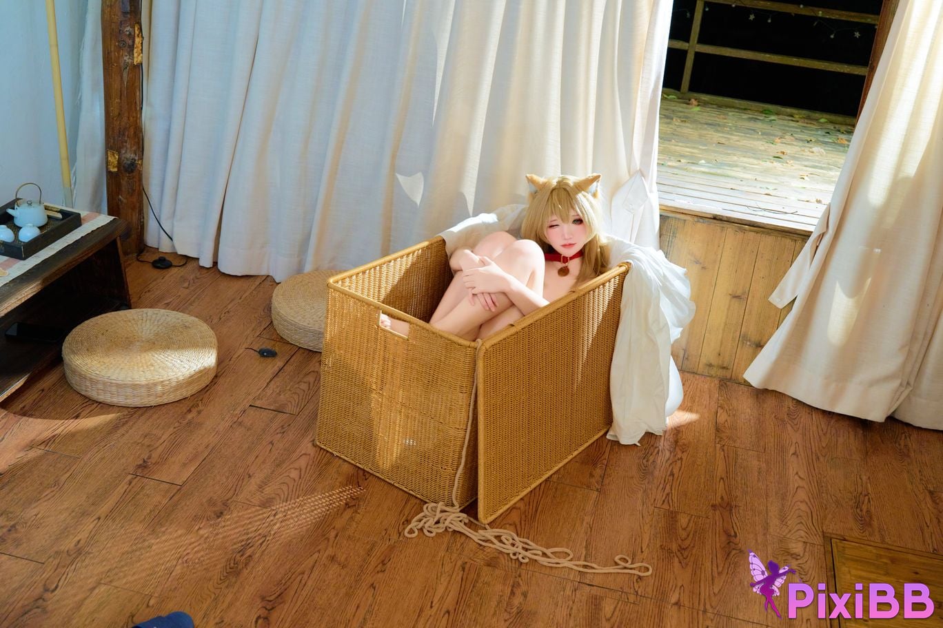 Cosplay Ah Hung kaOri Cat Soybean Powder PixiBB.COM 028