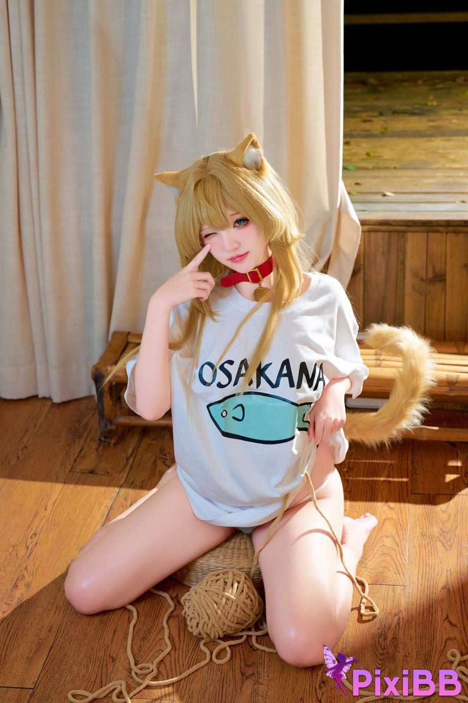 Cosplay Ah Hung kaOri Cat Soybean Powder PixiBB.COM 040