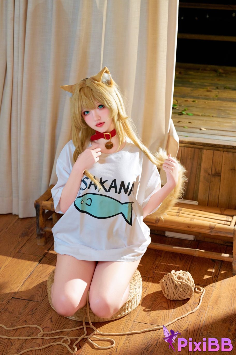 Cosplay Ah Hung kaOri Cat Soybean Powder PixiBB.COM 043