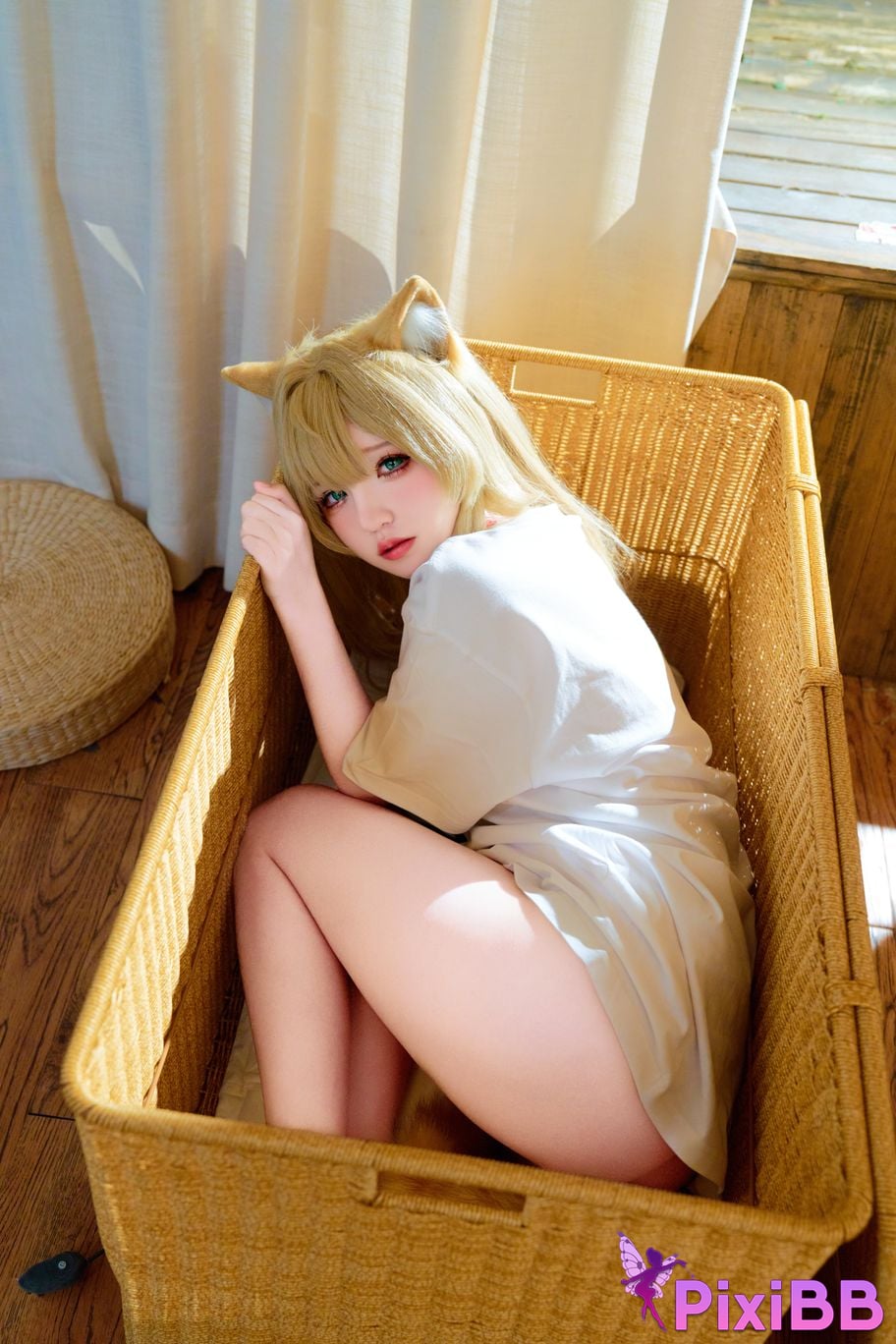 Cosplay Ah Hung kaOri Cat Soybean Powder PixiBB.COM 095