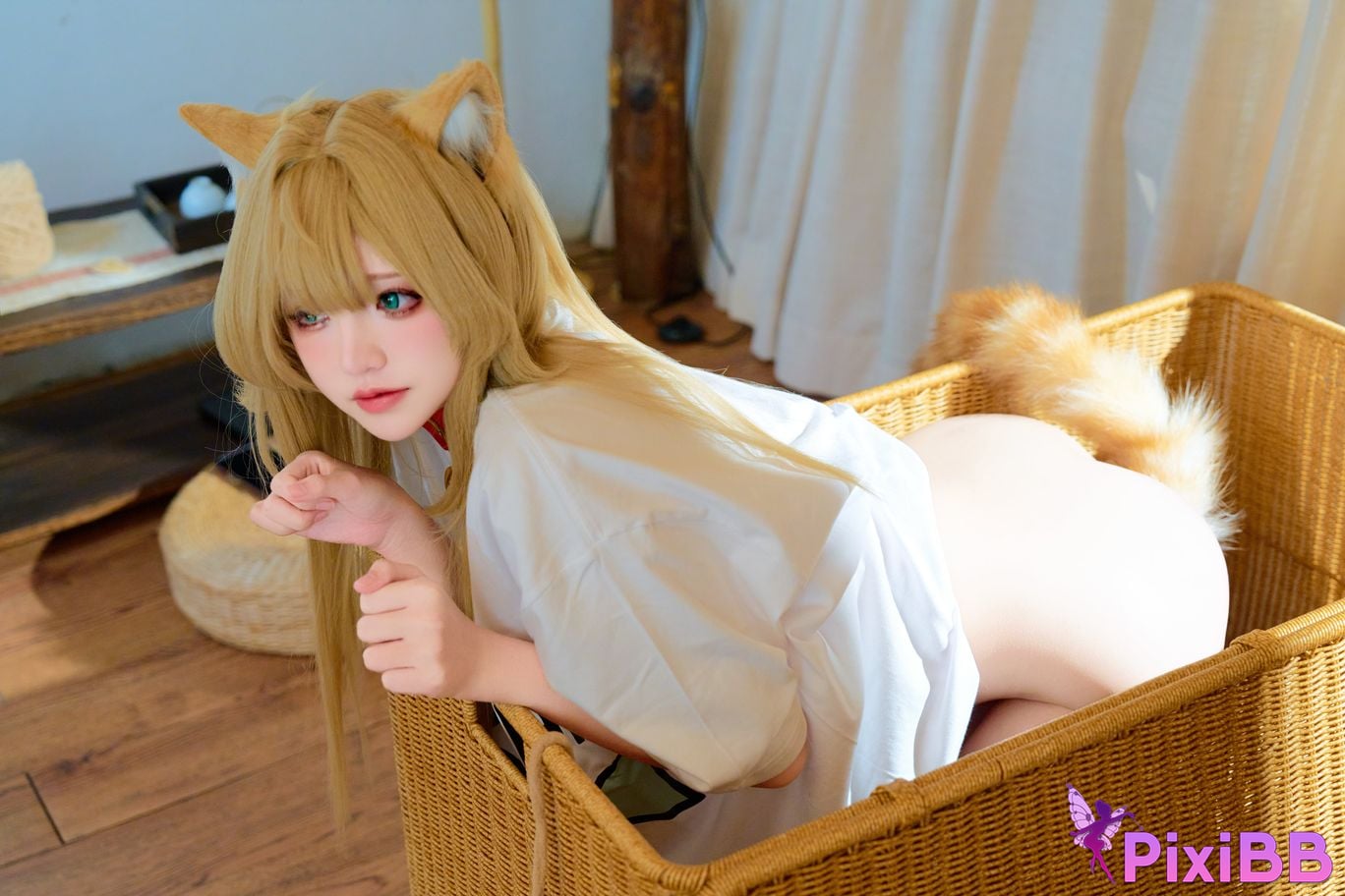 Cosplay Ah Hung kaOri Cat Soybean Powder PixiBB.COM 128