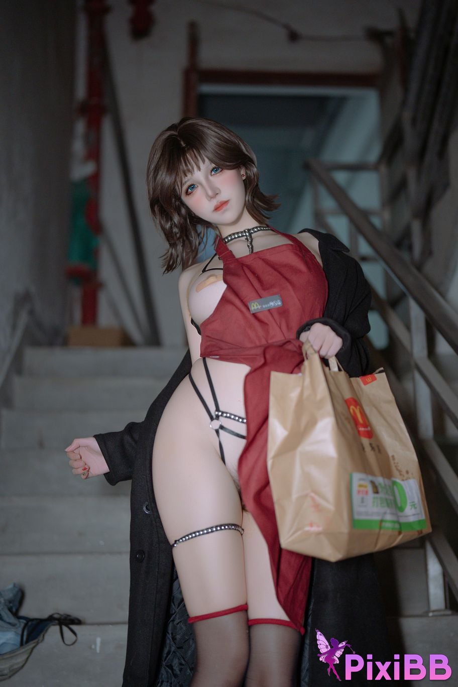 Cosplay Ah Hung kaOri The Secret under the Apron PixiBB.COM 136