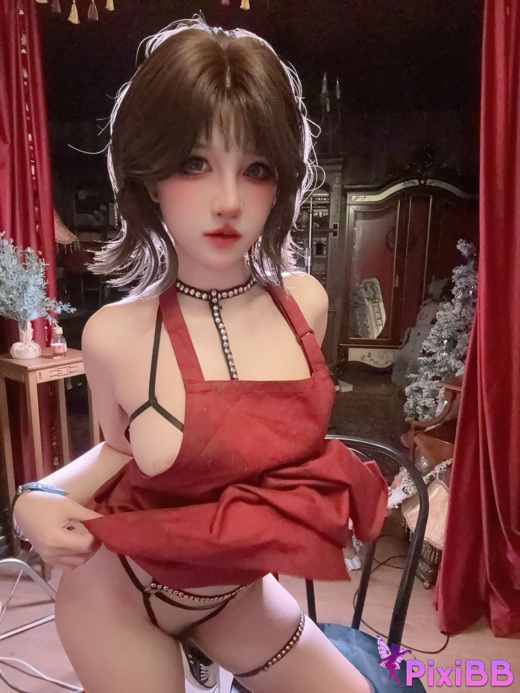 Cosplay Ah Hung kaOri The Secret under the Apron PixiBB.COM 165