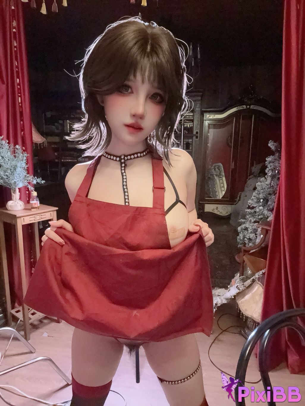 Cosplay Ah Hung kaOri The Secret under the Apron PixiBB.COM 168