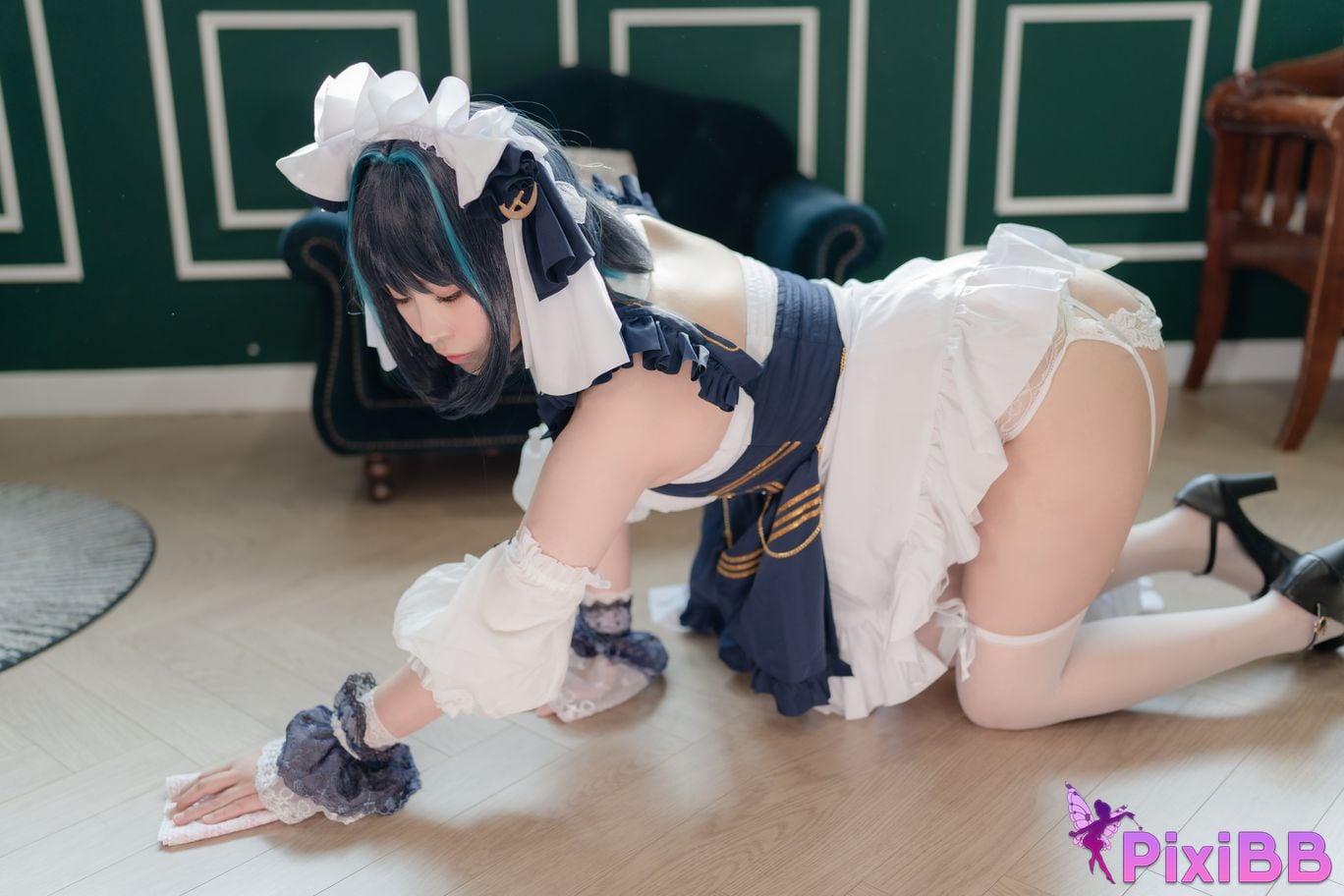 Yuna Vol.7 AzurLane HMS Cheshire PixiBB.COM 019