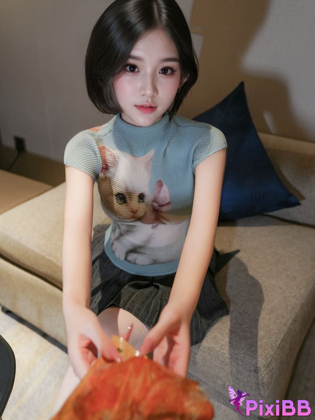 XR Uncensored Juice R18 XIUREN model girl who loves to eat chicken legs PixiBB.COM 067