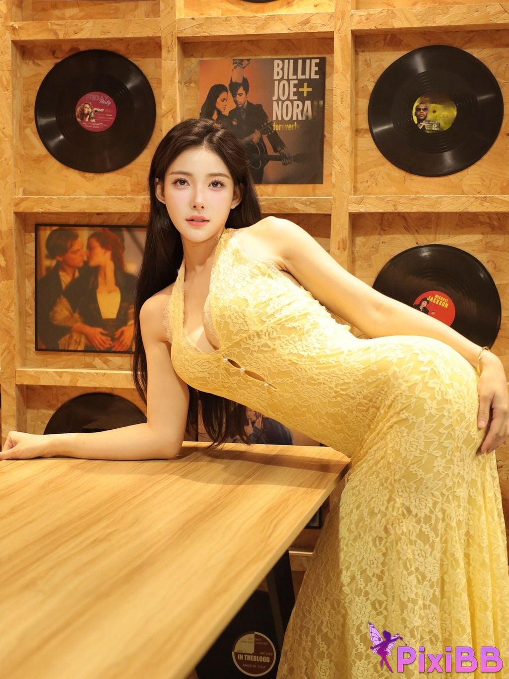 XR Uncensored Li Shuanger R18 Xiuren Model Vinyl Record PixiBB.COM 007