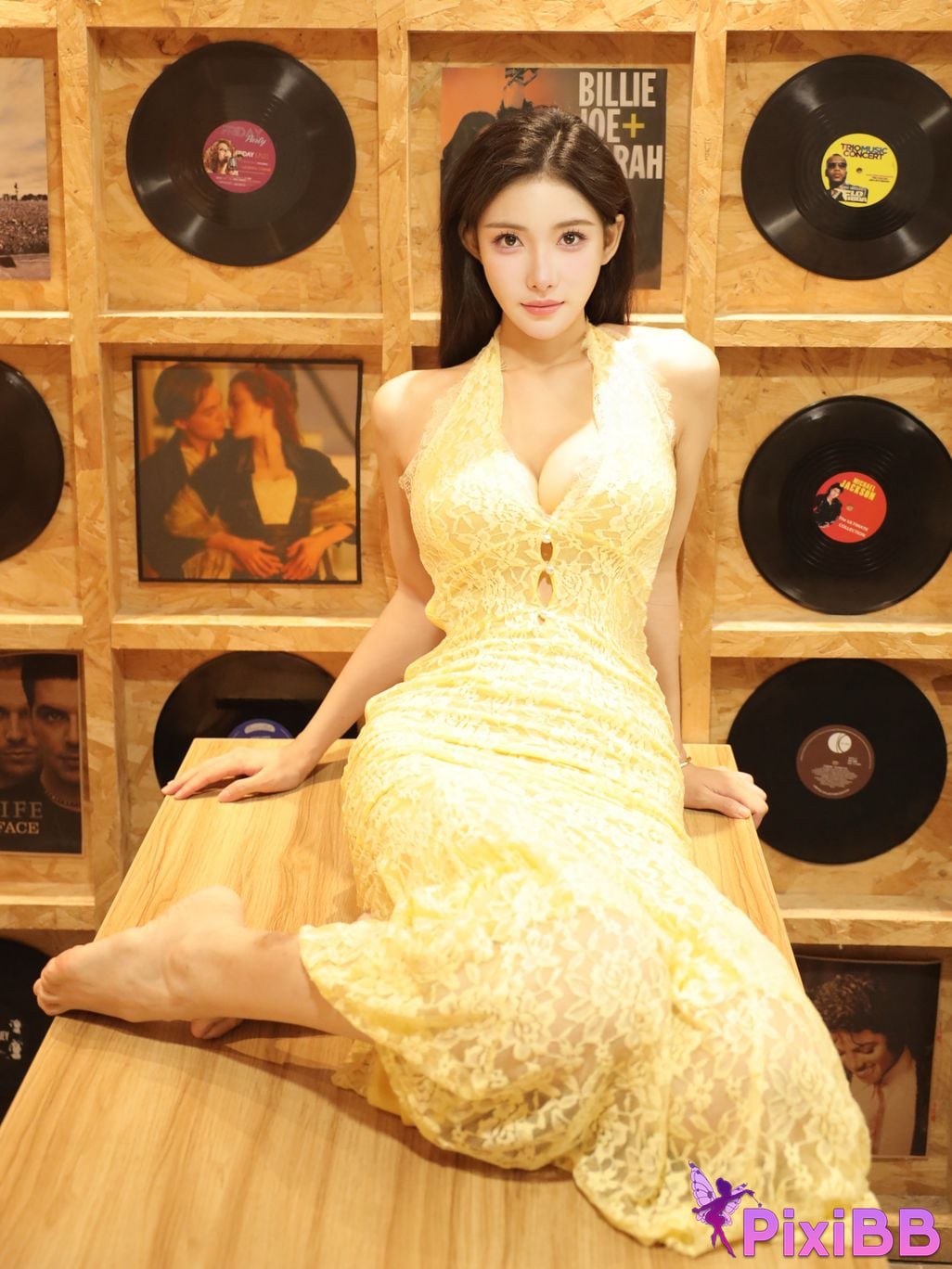 XR Uncensored Li Shuanger R18 Xiuren Model Vinyl Record PixiBB.COM 015