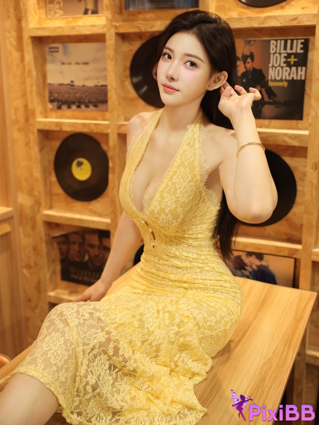 XR Uncensored Li Shuanger R18 Xiuren Model Vinyl Record PixiBB.COM 020