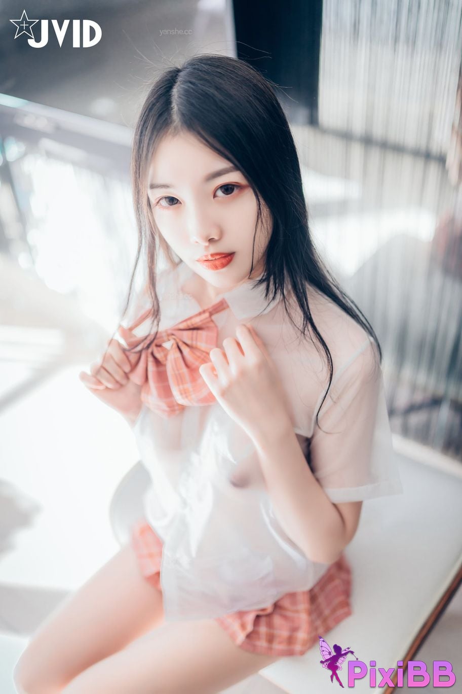 JVID Min Qi Miki Bi Sai Xian Ding Chi Du Quan Luo Wu Ma Da Tu Po Yu Jing Xia Jia PixiBB.COM 008