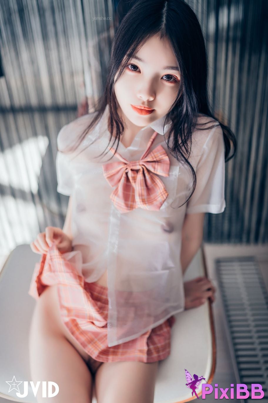 JVID Min Qi Miki Bi Sai Xian Ding Chi Du Quan Luo Wu Ma Da Tu Po Yu Jing Xia Jia PixiBB.COM 009