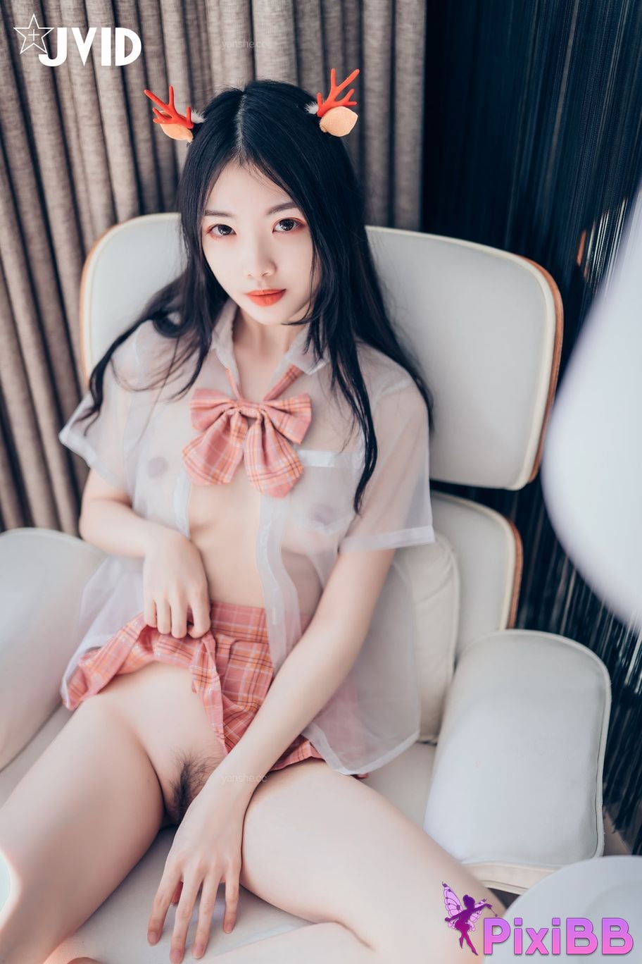 JVID Min Qi Miki Bi Sai Xian Ding Chi Du Quan Luo Wu Ma Da Tu Po Yu Jing Xia Jia PixiBB.COM 010