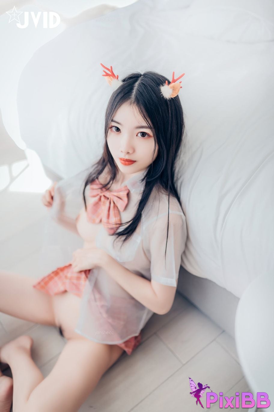 JVID Min Qi Miki Bi Sai Xian Ding Chi Du Quan Luo Wu Ma Da Tu Po Yu Jing Xia Jia PixiBB.COM 012