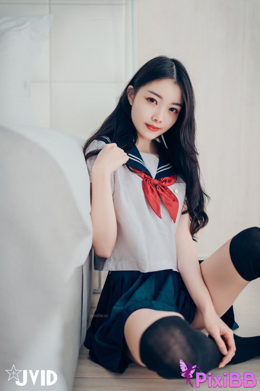 JVID Min Qi Miki Bi Sai Xian Ding Chi Du Quan Luo Wu Ma Da Tu Po Yu Jing Xia Jia PixiBB.COM 035