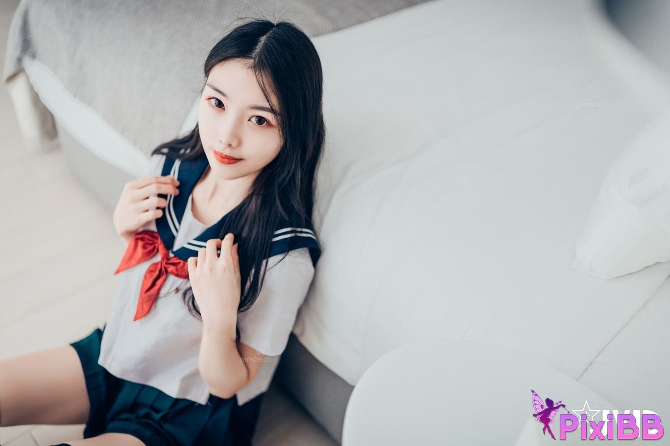 JVID Min Qi Miki Bi Sai Xian Ding Chi Du Quan Luo Wu Ma Da Tu Po Yu Jing Xia Jia PixiBB.COM 048