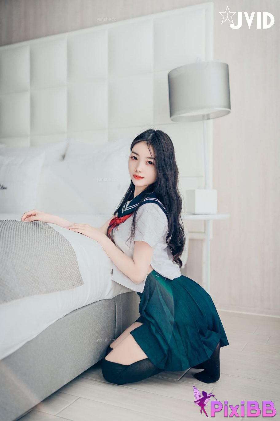 JVID Min Qi Miki Bi Sai Xian Ding Chi Du Quan Luo Wu Ma Da Tu Po Yu Jing Xia Jia PixiBB.COM 049