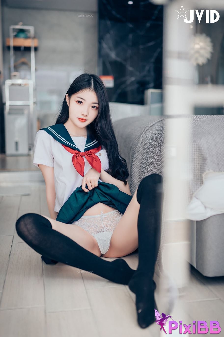 JVID Min Qi Miki Bi Sai Xian Ding Chi Du Quan Luo Wu Ma Da Tu Po Yu Jing Xia Jia PixiBB.COM 069