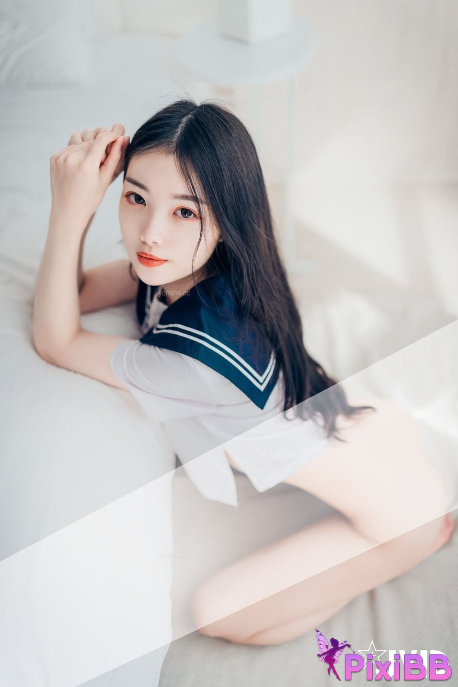 JVID Min Qi Miki Bi Sai Xian Ding Chi Du Quan Luo Wu Ma Da Tu Po Yu Jing Xia Jia PixiBB.COM 096