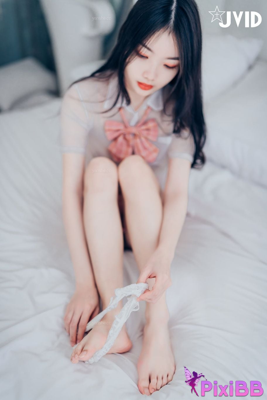 JVID Min Qi Miki Bi Sai Xian Ding Chi Du Quan Luo Wu Ma Da Tu Po Yu Jing Xia Jia PixiBB.COM 137