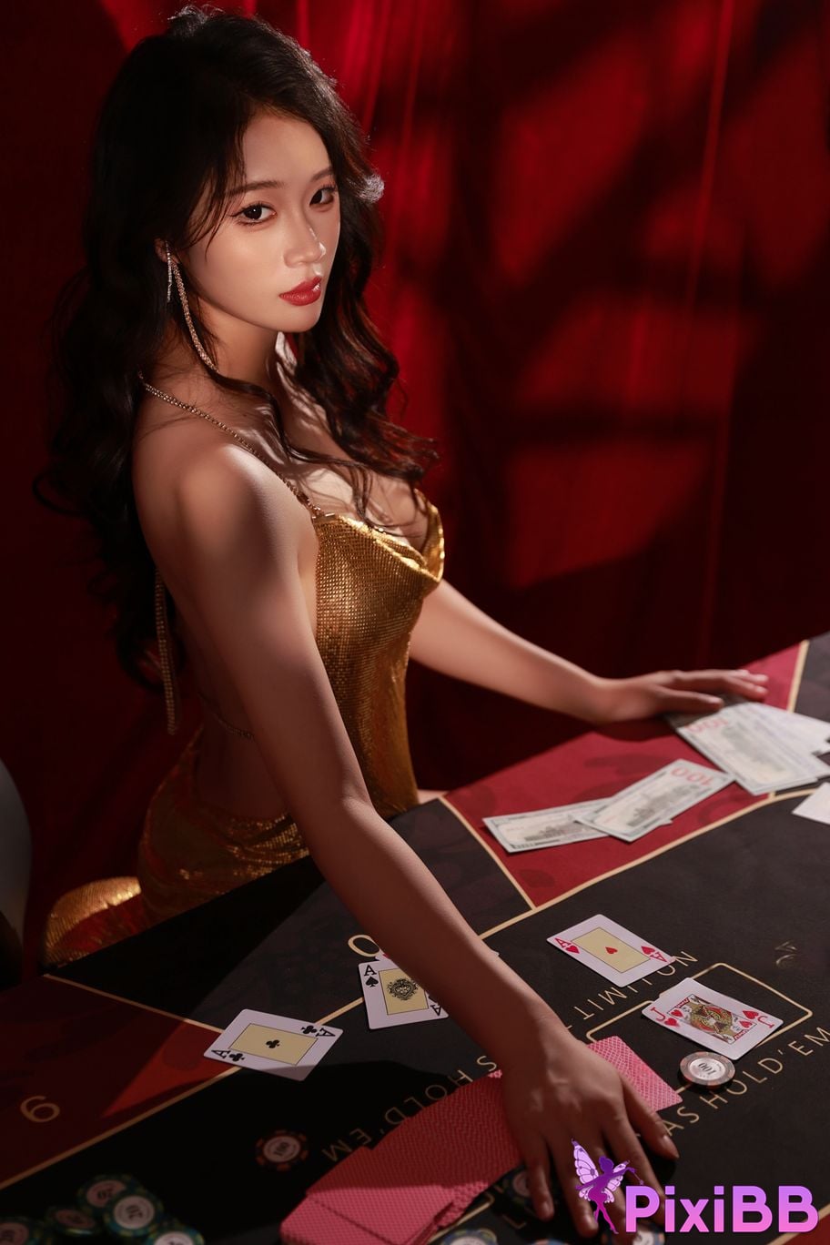 XR Uncensored Nan Qiao R18 Xiuren Net Model Casino Girl PixiBB.COM 056
