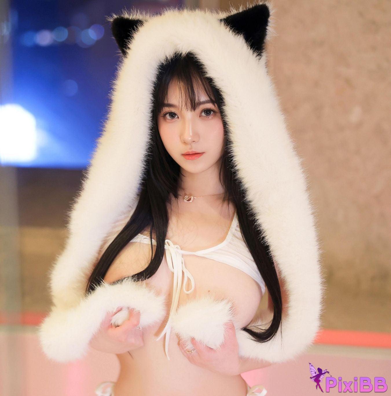 XR Uncensored Soft Love R18 Xiuren.com Model White Kitten PixiBB.COM 024